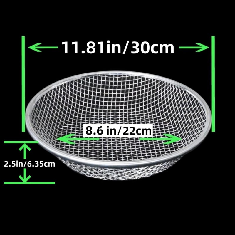 SWHSMLB Mesh Gardening Sifter, 6mm Sieve mesh Size， Perfect for 5 Gallon Bucket,for Sand Rocks Dirt Compost (6mm) - Image 2